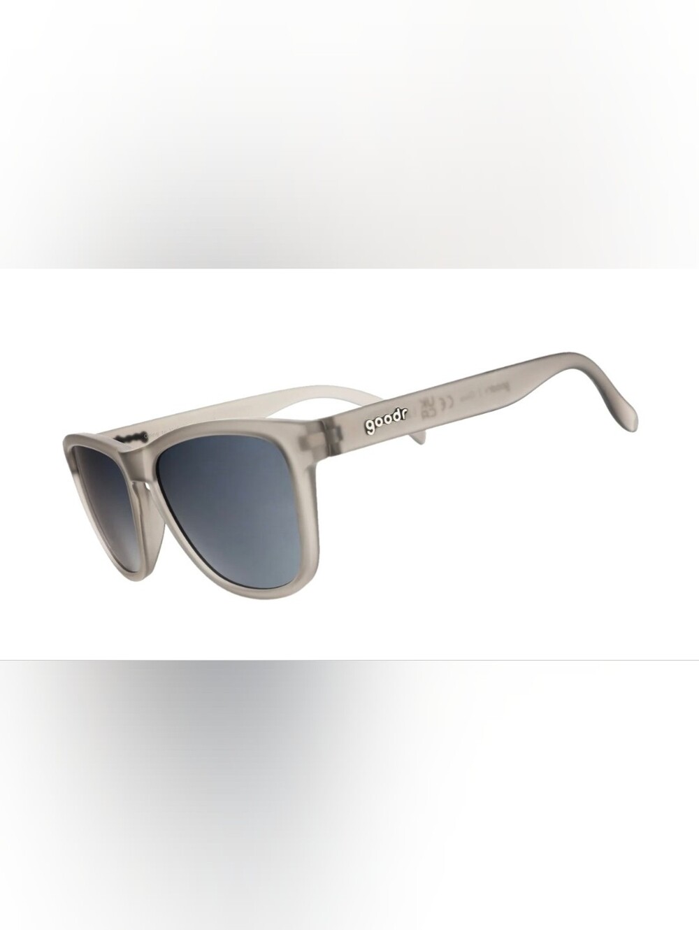 NEW Goodr OG Going To Valhalla...Witness! Gray With Mirrored Lens Sunglasses